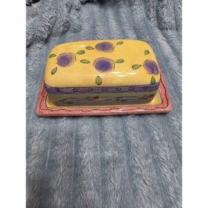 Rare Sango "The Sweet Shoppe" Butter Dish by Sue Zipkin